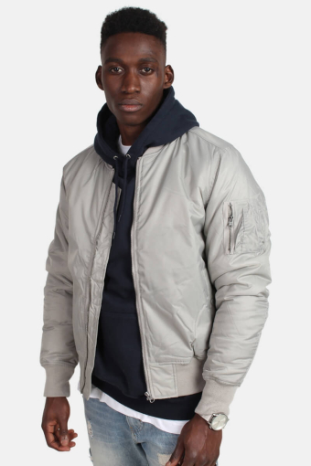Bomber jakke H. Grey
