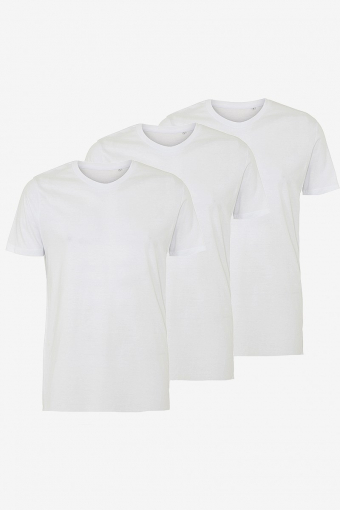 3 Pack T-Shirts White