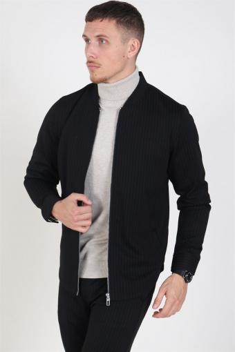 Milano Pinstripe jakke Black