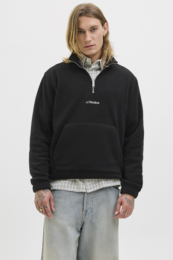 Soho Fleece Half Zip Black