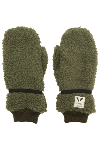 Villy Teddy Gloves Beetle Green
