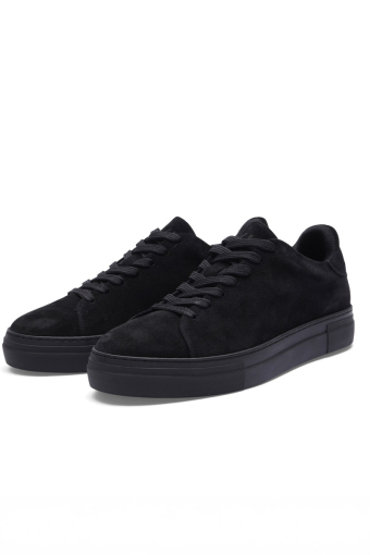 David Chunky Suede Sneaker  Black w. Black