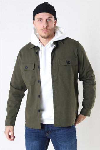 Topper LS Overshirt Army