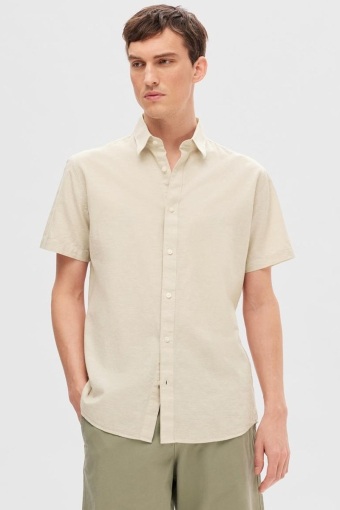Regular New Linen Shirt SS Pure Cashmere