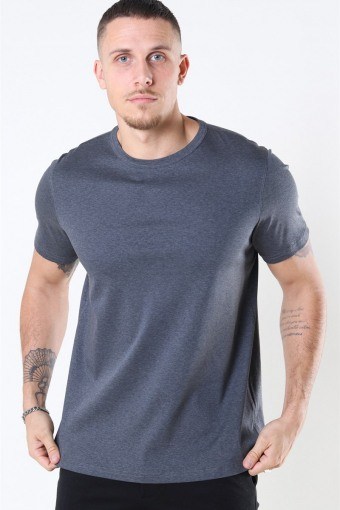 Mos Mosh Perry Basic T-shirt Dark Grey Melange