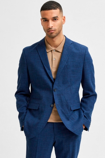 SLHSLIM-OASIS BLUE BLAZER NOOS Estate Blue