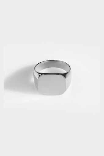 Ring Classic SignatKlokkee Silver