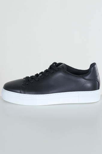 SLHDAVID CHUNKY LEATHER SNEAKER NOOS Black