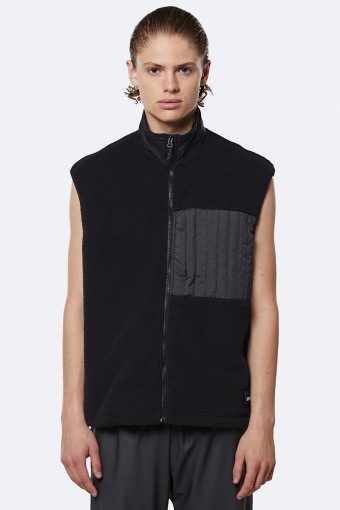 Fleece Vest 01 Black