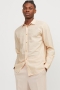 Jack & Jones Summer Linen Shirt LS Apricot Ice