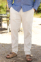 Selected Brody Linen Pants Cloud Dancer