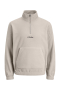 Jack & Jones Soho Fleece Half Zip Moonbeam