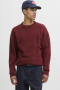 Jack & Jones Soho Ollie Knit Crew Neck Cabernet