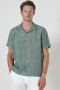 Kronstadt Ayers SS loose Shirt Hedge Green
