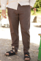 Selected Brody Linen Pants Chocolate Torte