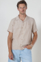Kronstadt Ayers SS loose Shirt Feather Gray