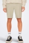 ONLY & SONS Mark Cotton Linen Shorts Chinchilla