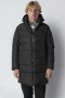 Fat Moose Liam Puffer Long Jacket Black