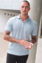 Selected Fave Zip Polo SS Winter Sky